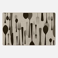 Poly Mat - Fork and Spoon
