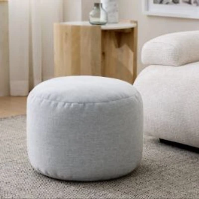 Sereny Ottoman and Footrest, Round