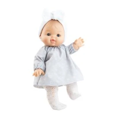 Paola Reina Gordis doll - Raky with floral blouse and headband