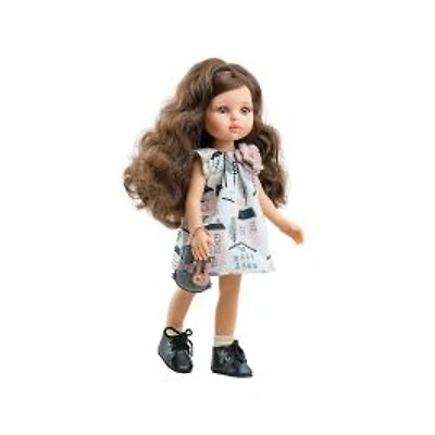 Paola Reina Las Amigas doll - Carol with homemade dress and handbag