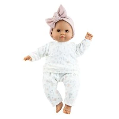 Paola Reina Los Manus Doll - Alberta with Floral Outfit