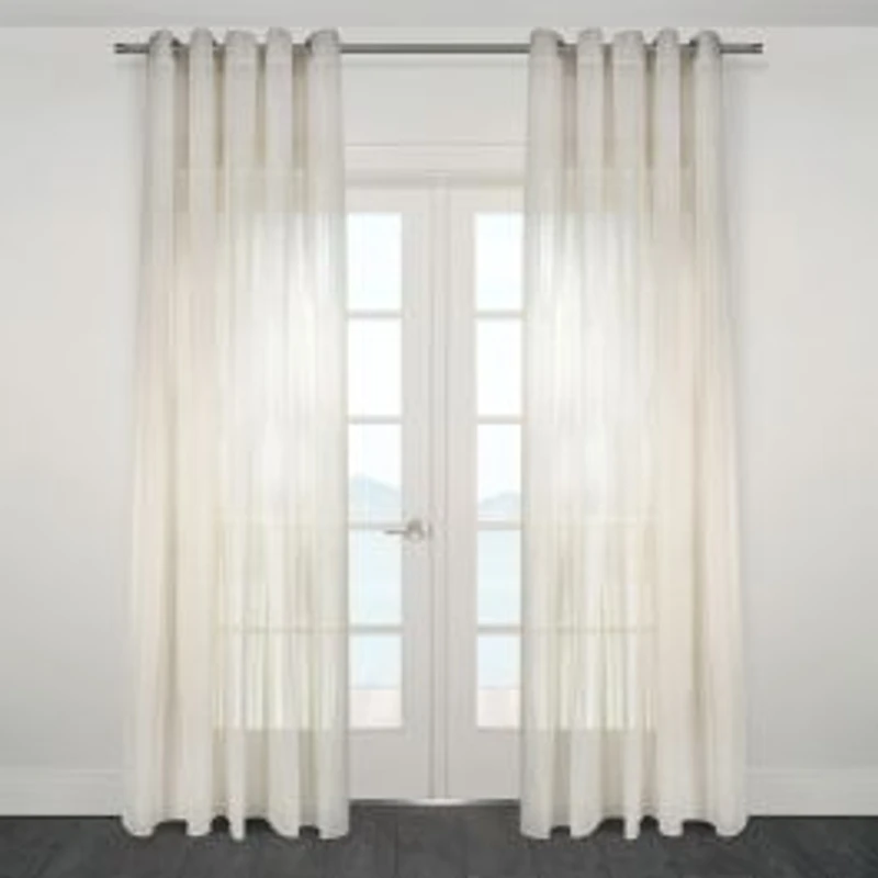 Prato Semi Sheer Grommet Panel