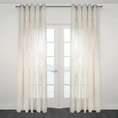 Prato Semi Sheer Grommet Panel