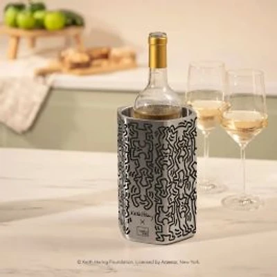 Vacu Vin Keith Haring Hive Wine Cooler Sleeve