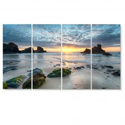 Beautiful Porthcothan Bay Canvas Wall Art