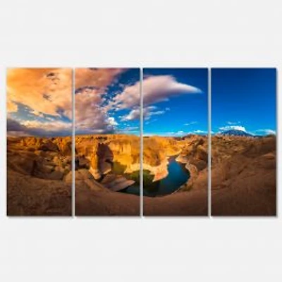 Reflection Canyon Lake Powell Canvas Wall Art