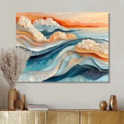 Glacial Biomorphism – Organic Abstract Landscape