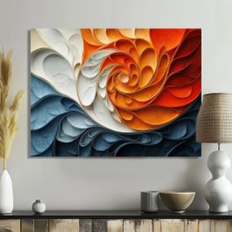 Biomorphic Spiral – Fragmented Abstract Reality