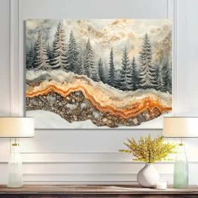 Crystal Winter Forest – Pine Trees in Snowy Serenity
