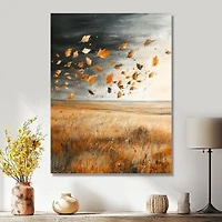 Wind-Swept Prairie – Autumn Leaf Dance
