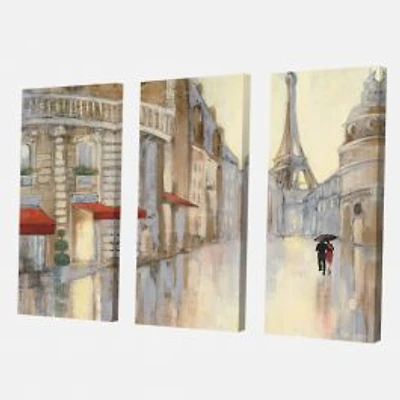 Love in Paris III Canvas Wall Art