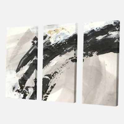 Glam Painted Arcs IV Canvas Wall Art