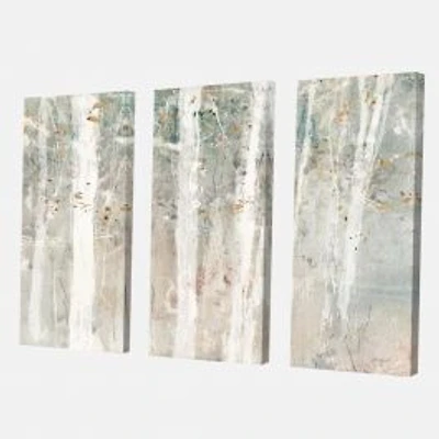A Woodland Walk into the Forest V Canvas Wall Art