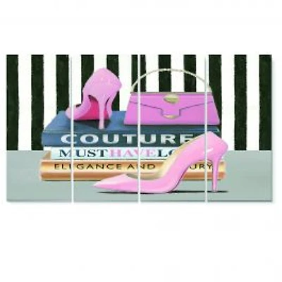 Glam Fashion High Heels VII Canvas Wall Art