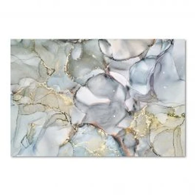 Grey Tender and Dreamy Wallpaper VII Canvas Wall Art Print