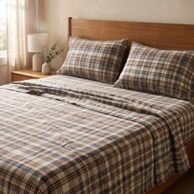 Ranch Flannel Sheet Set