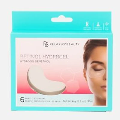 Retinol Hydrogel Eye Masks, 6 pairs