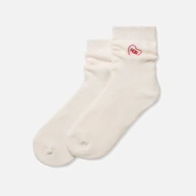 UGG Rib Knit Slouchy Quarter Love Socks