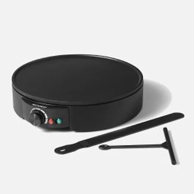 Ricardo Electric Crepe Maker Non-Stick Surface, 12”