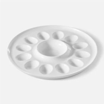 Ricardo Porcelain Deviled Eggs Serving Plate