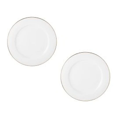 Maxwell & Williams Set of 2 White Gold Charger Plates - 30.5cm