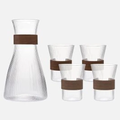 S&Co Luma Carafe and Tumblers Set