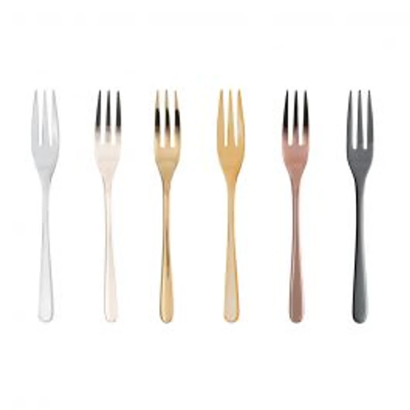 Sambonet Mix & Play Taste Cake Fork Set, 6 Pieces