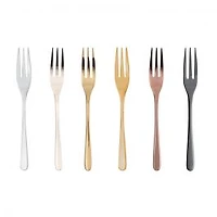 Sambonet Mix & Play Taste Cake Fork Set, 6 Pieces