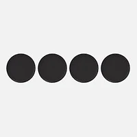 S&Co Gaia Dinner Plates 26.5cm, Set of 4 - Black