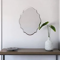 Sabre Frameless Ornate Mirror
