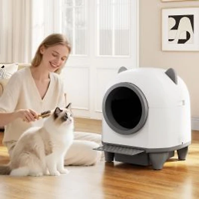 Self-Cleaning Litter Box