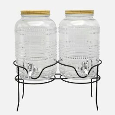 JS Gourmet Drink Dispenser on Stand