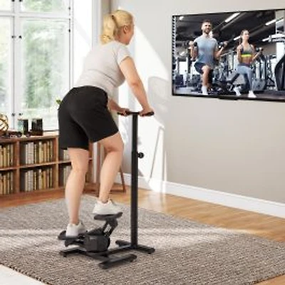 Steppers, For Exercise Twist Stair Stepper Workout Equipmen - Black