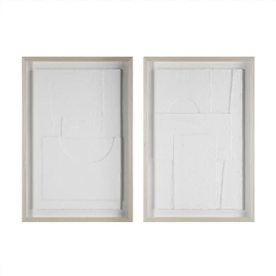 Linen Wall Decor, Set of 2