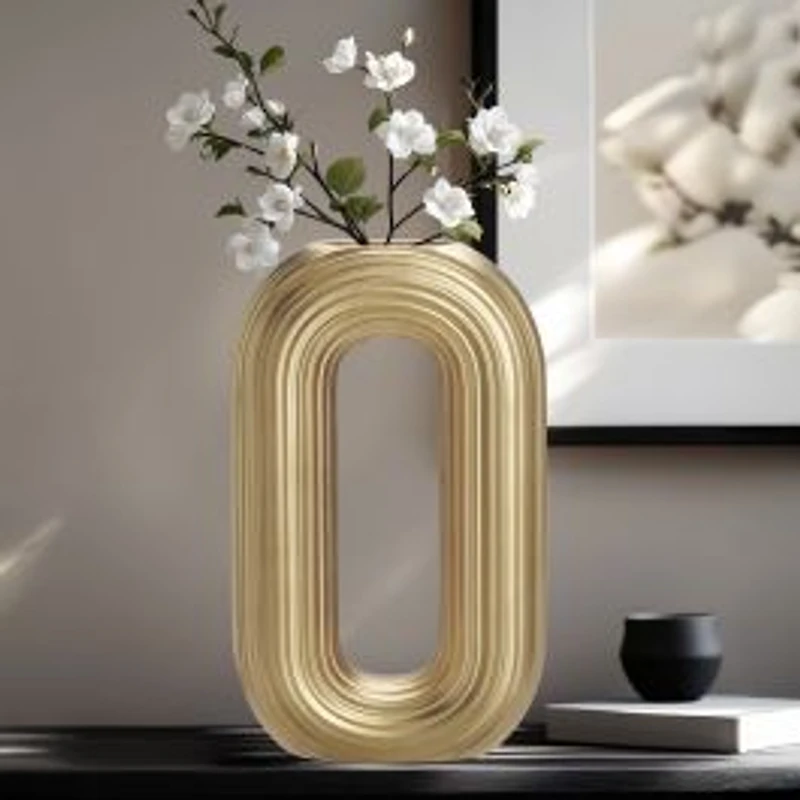 Circa Oval Ring Vase, 13
