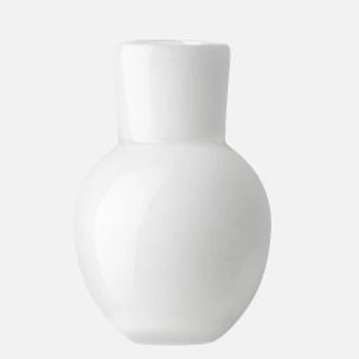 Vase en verre boule évasé opaque 6 po