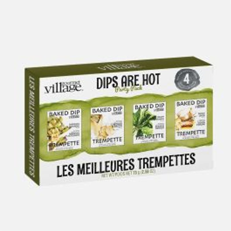 Gourmet du Village Dips are Hot Party Pack