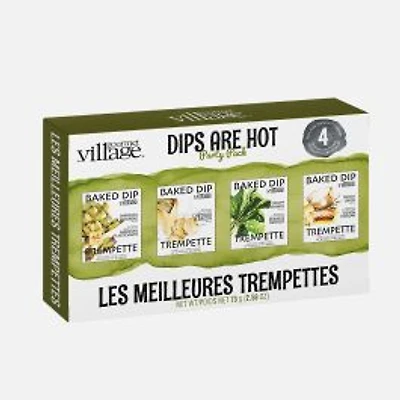 Gourmet du Village Dips are Hot Party Pack