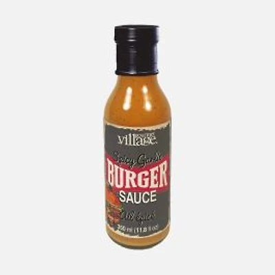 Gourmet du Village Burger Sauce Spicy Garlic