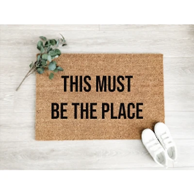 This Must Be The Place Coir Doormat