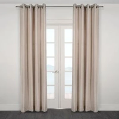 Heavy Semi-Sheer Grommet Panel