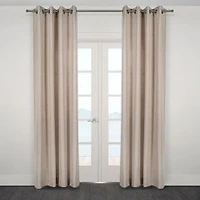 Heavy Semi-Sheer Grommet Panel