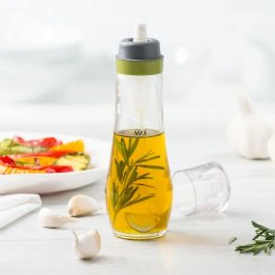 Trudeau Glass Oil Spray Bottle