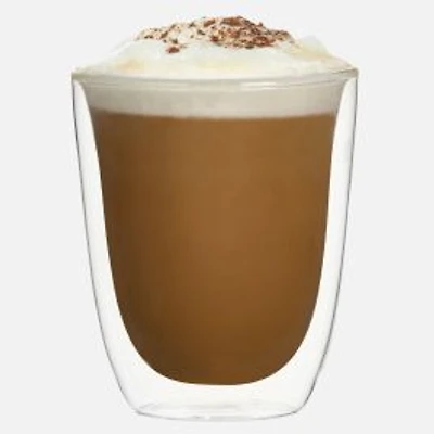 Set of 2 Caffè Double-Wall Glasses by Trudeau