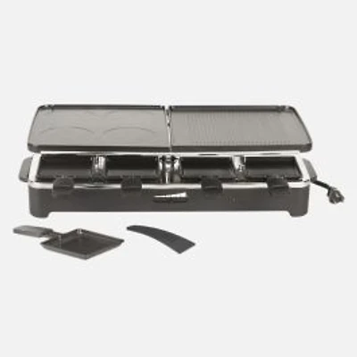Trudeau Fiesta Raclette Reversable Grill, 8 people