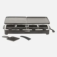 Trudeau Fiesta Raclette Reversable Grill, 8 people