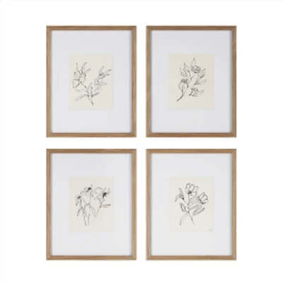 Palmela Wall Decor, Set of 4