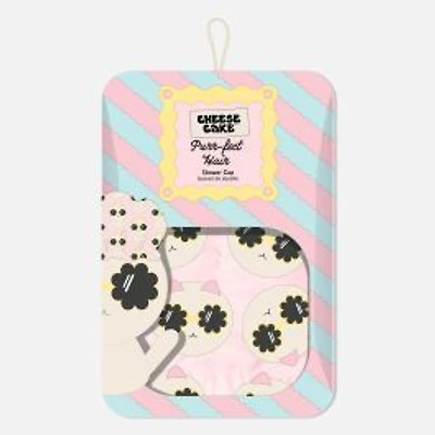 Shower Cap - Pink Cat