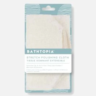 Stretch Polishing and Exfoliating Cloth with Handles