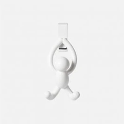 Buddy Set of 2 White Hooks